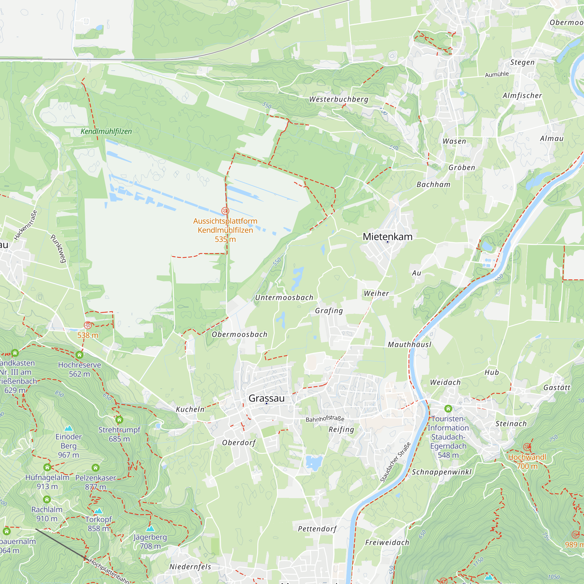 Seehütte map