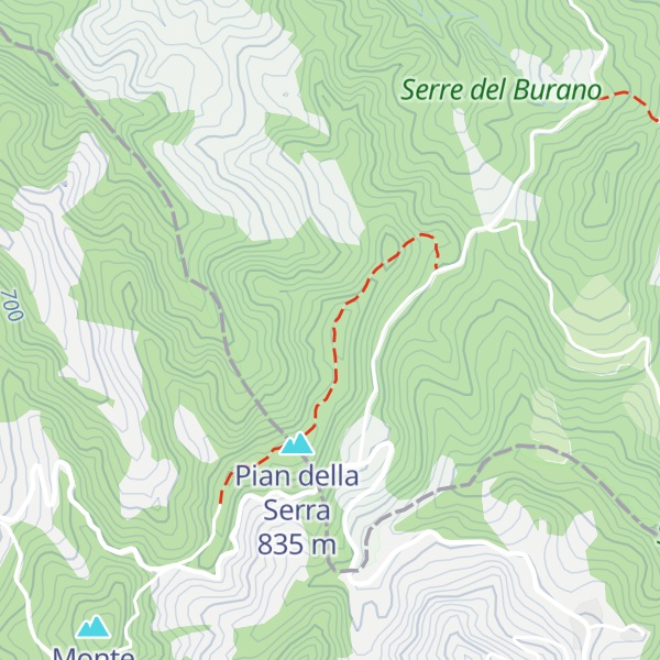 Map of Monte Vargonzana