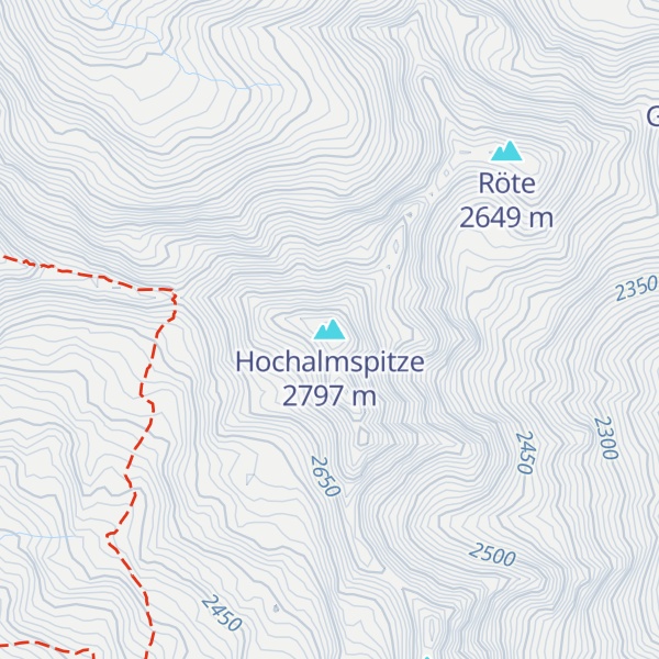 Map of Hochalmspitze