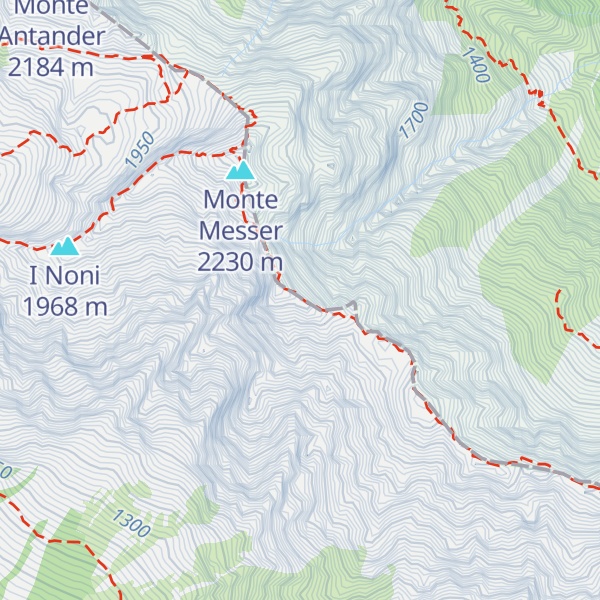 Map of Pilastro di Caotes