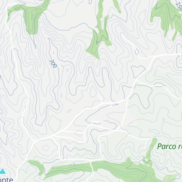 Map of Monte dell'Albereto