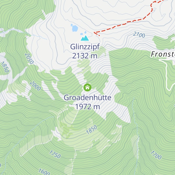 Map of Groadenhütte