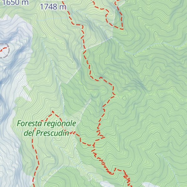 Map of Monte Formica