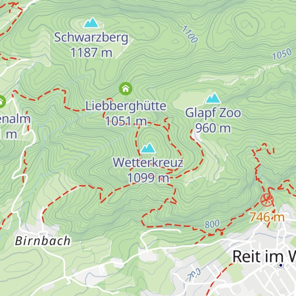 Map of Wetterkreuz
