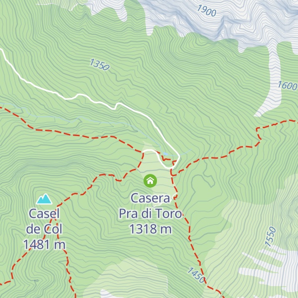 Map of Rifugio Padova