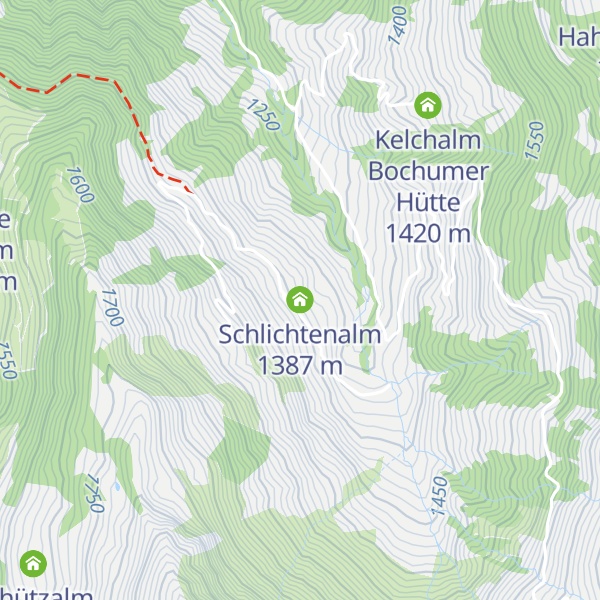 Map of Schlichtenalm