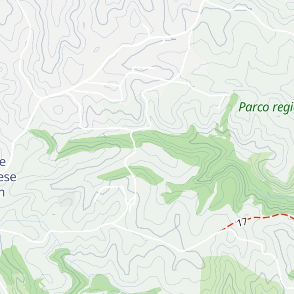 Map of Monte Procoio