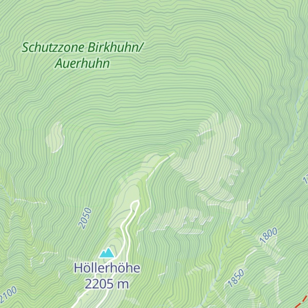 Map of Wetterkreuzhütte