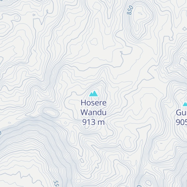Map of Hosere Wandu