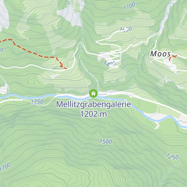 Map of Mellitzgrabengalerie