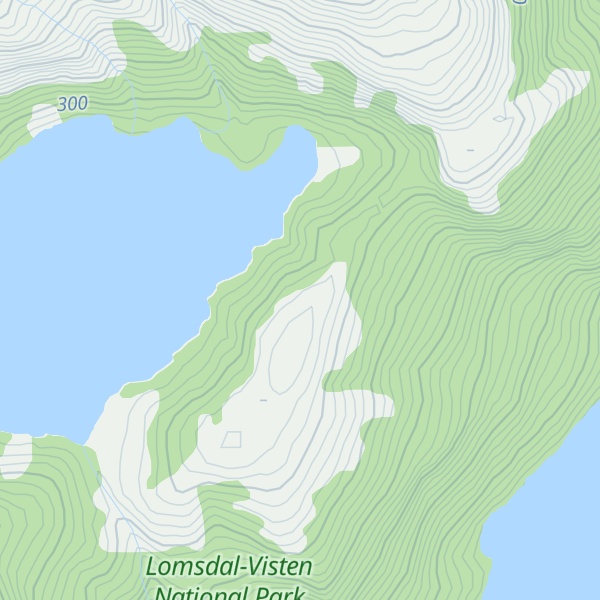 Map of Bjørnlia