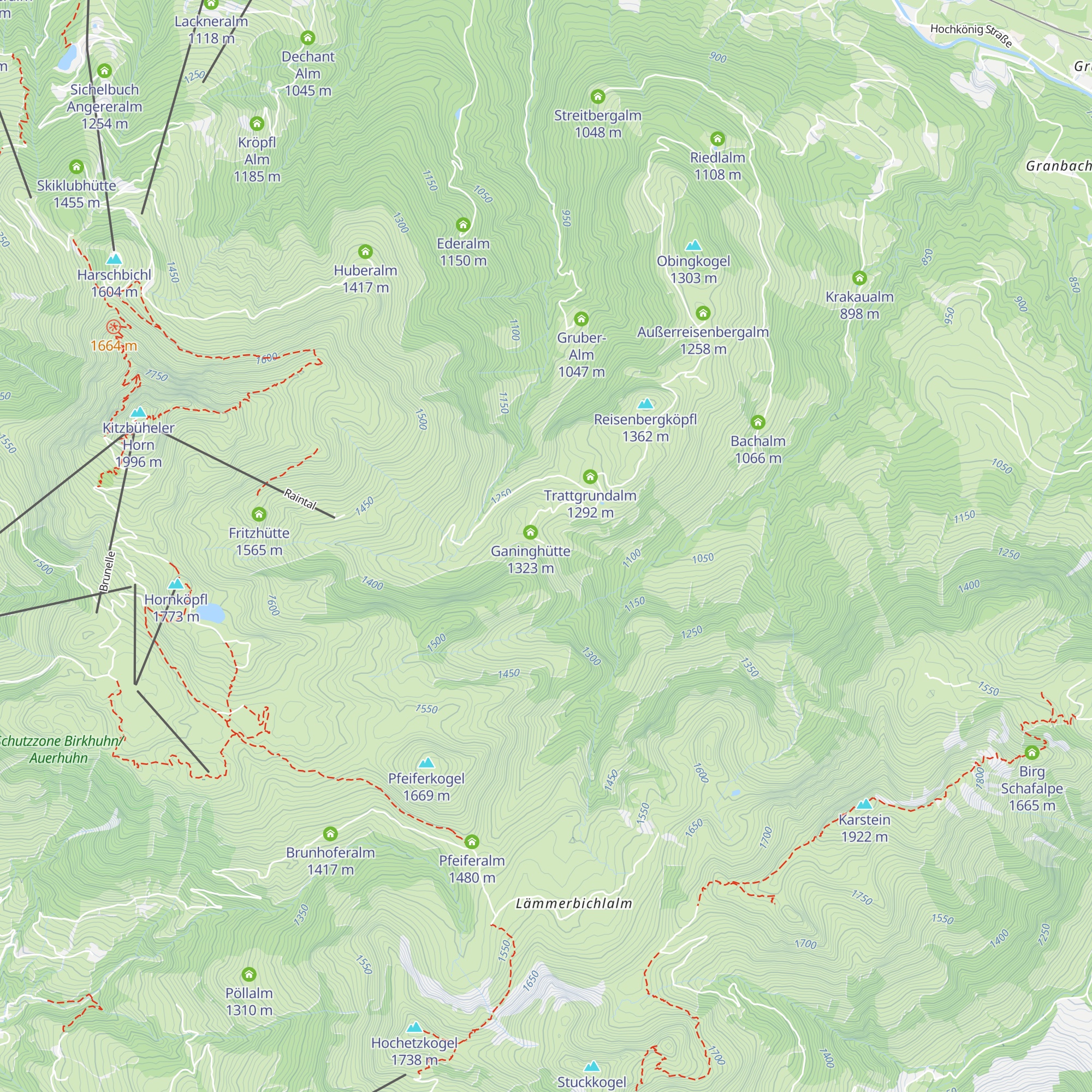 Hauserhütte map
