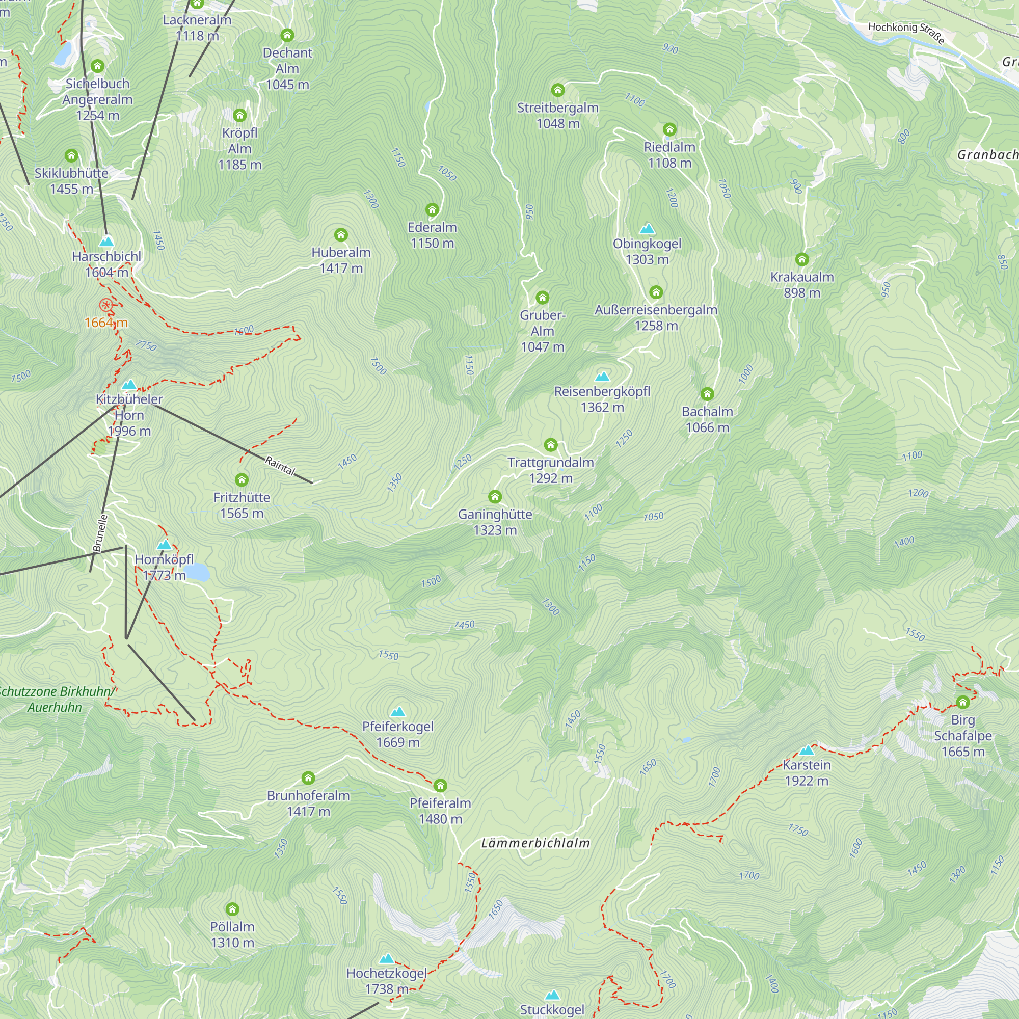 Hauserhütte map
