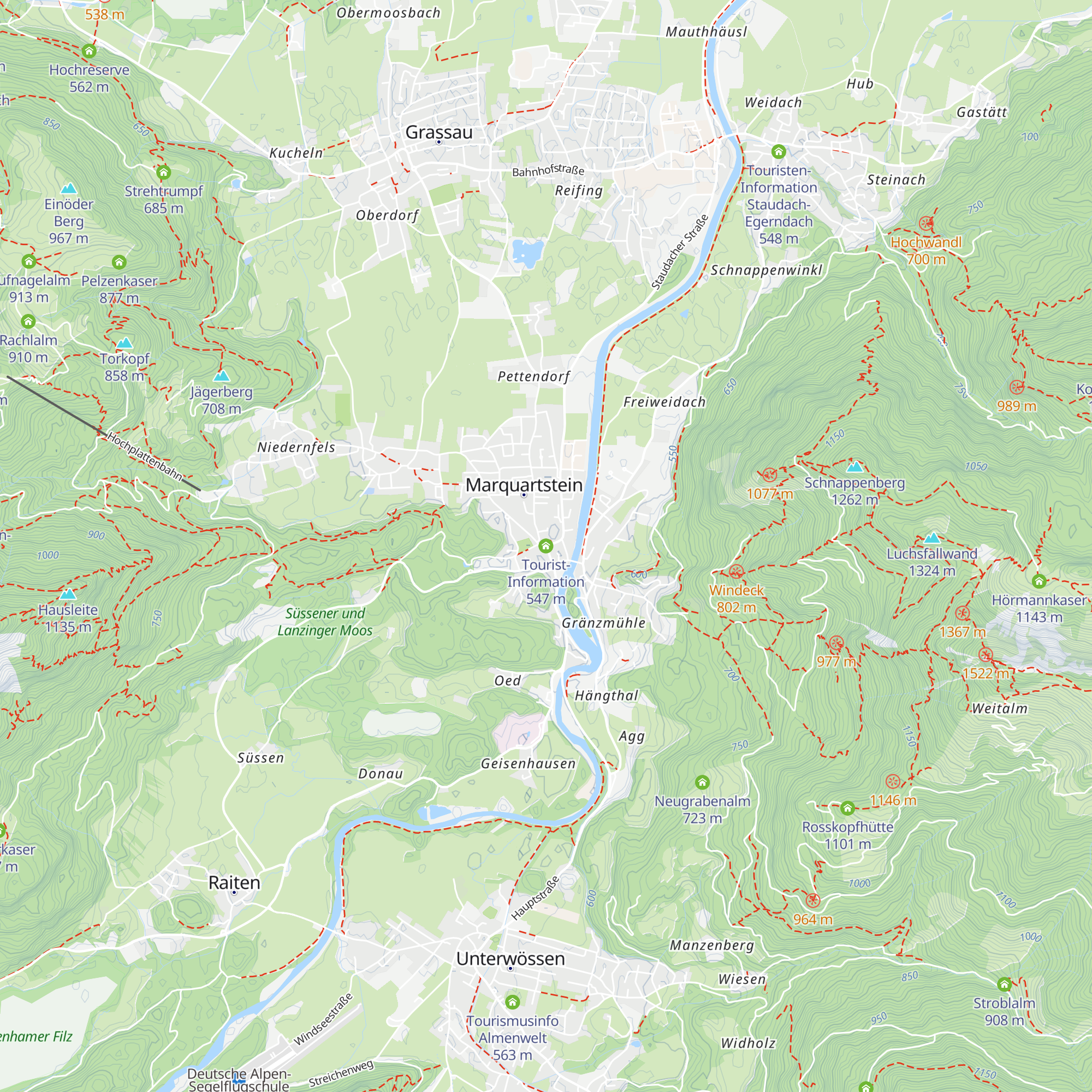 Tourist-Information map