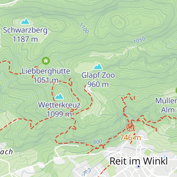 Map of Glapfalm
