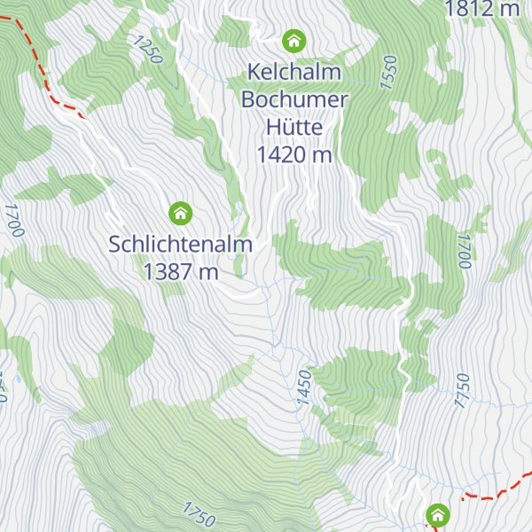 Map of Niederkaseralm