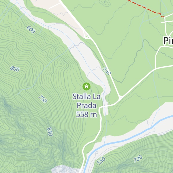 Map of Stalla La Prada