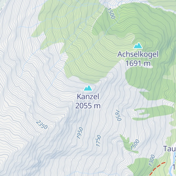 Map of Kanzel