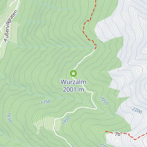 Map of Wurzalm