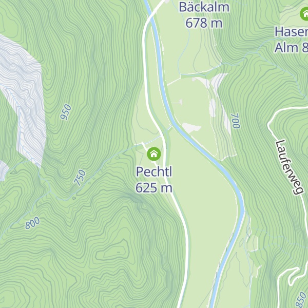 Map of Pechtl