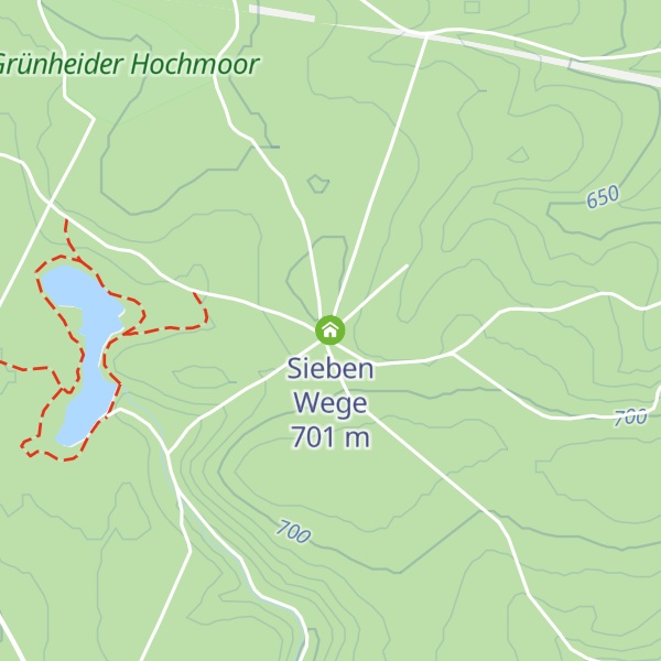 Map of Sieben Wege