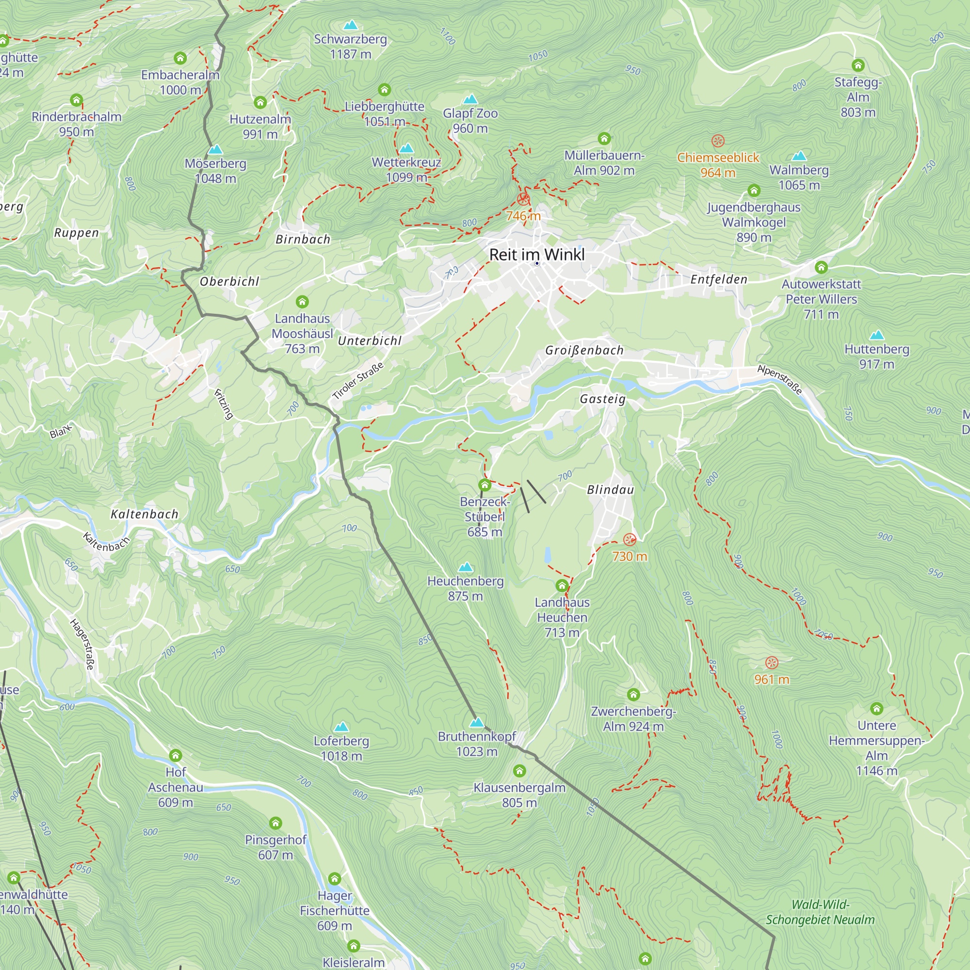 Benzeck-Stüberl map