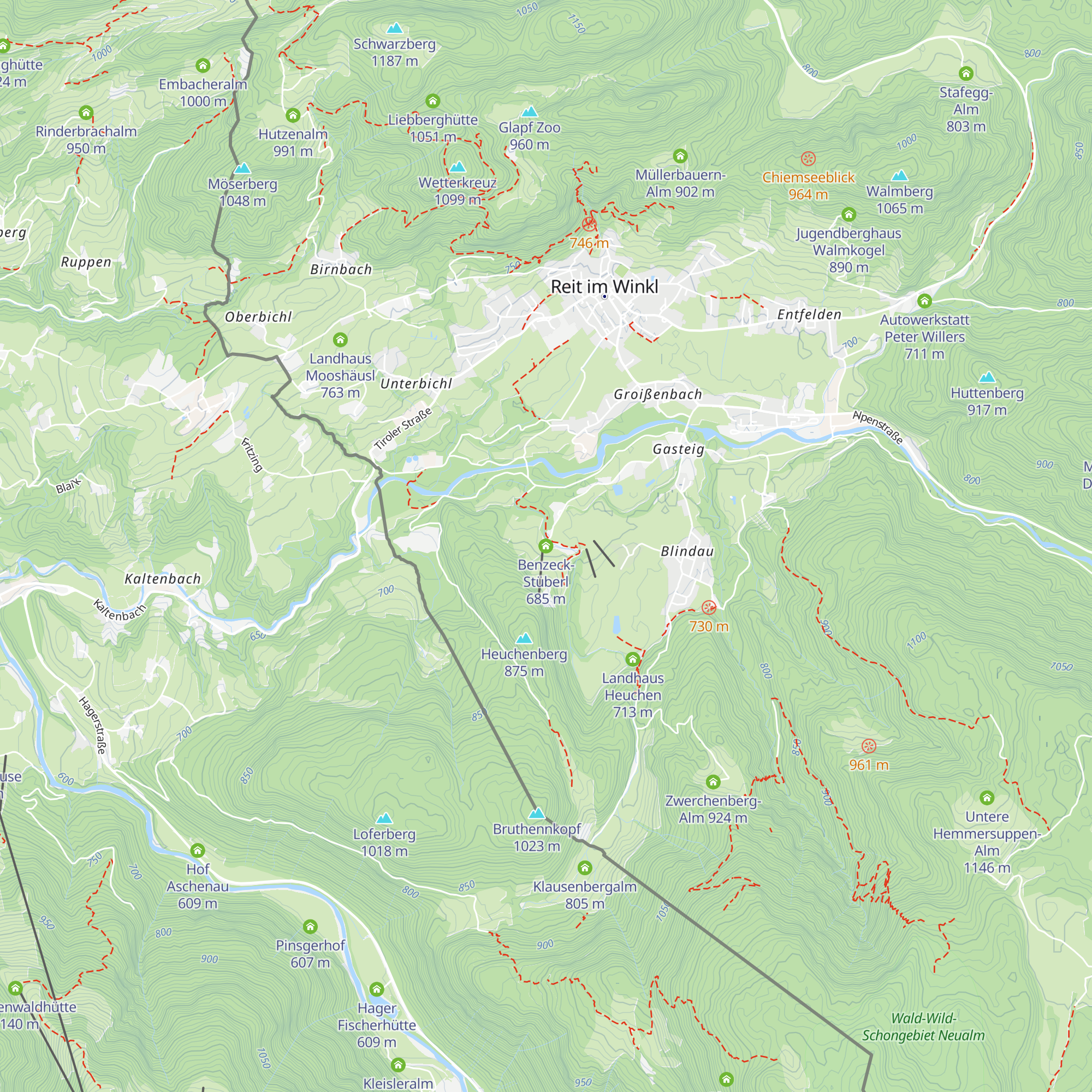 Benzeck-Stüberl map