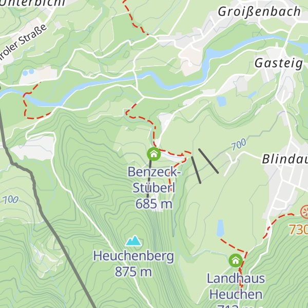 Map of Benzeck-Stüberl