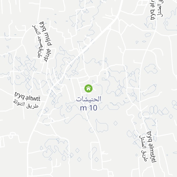 Map of الحنيشات