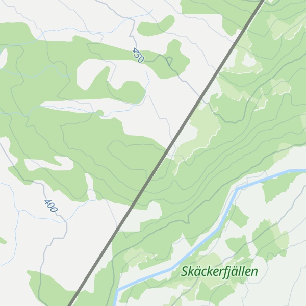Map of Jervåsen