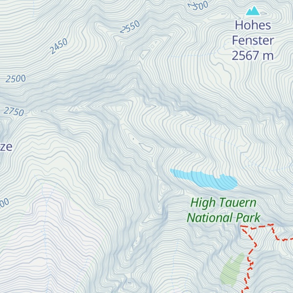 Map of Südliche Göriacher Röte