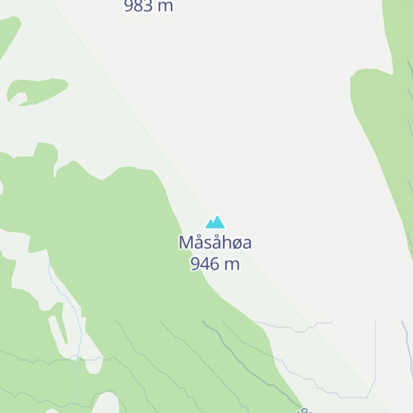 Map of Drevfjellet
