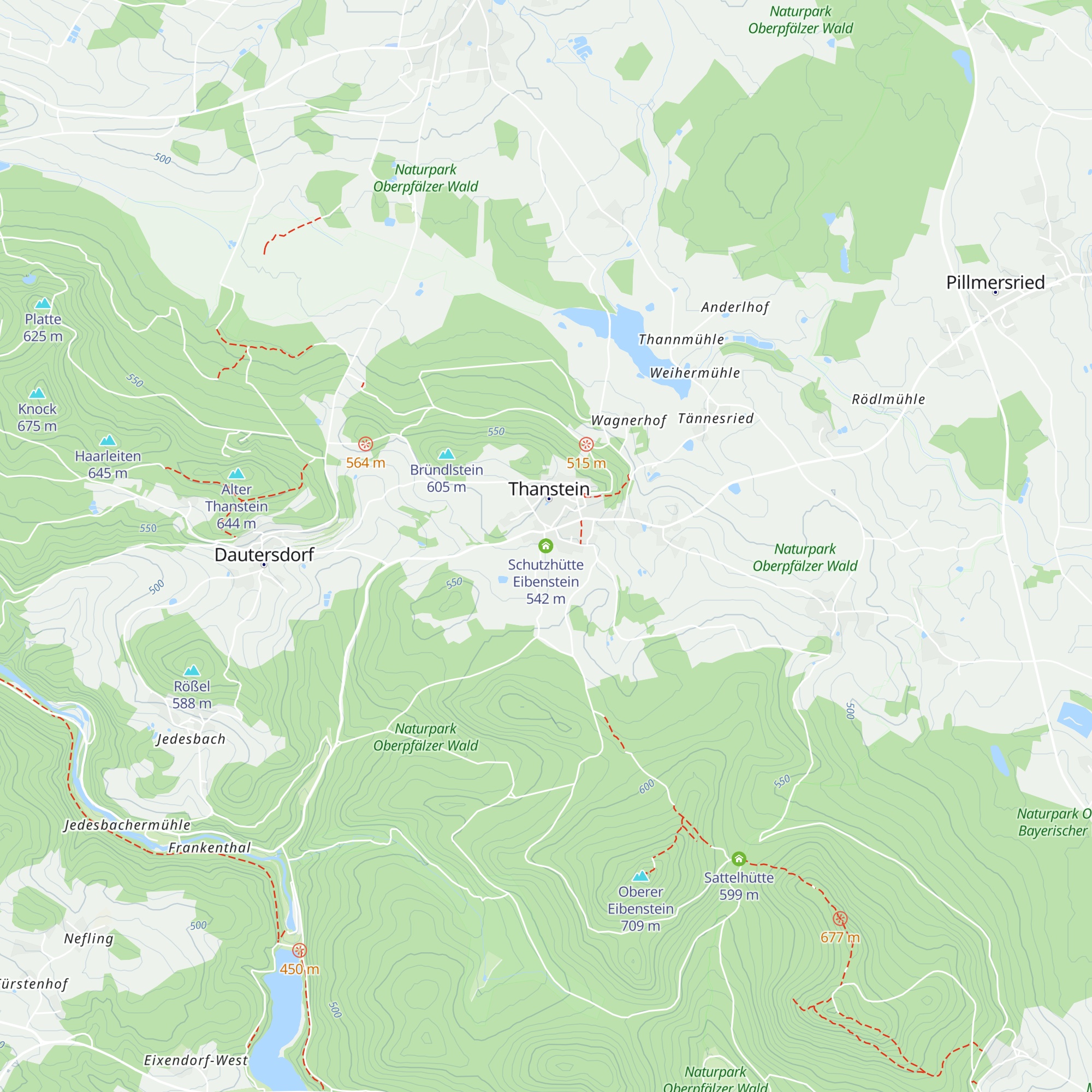 Schutzhütte Eibenstein map