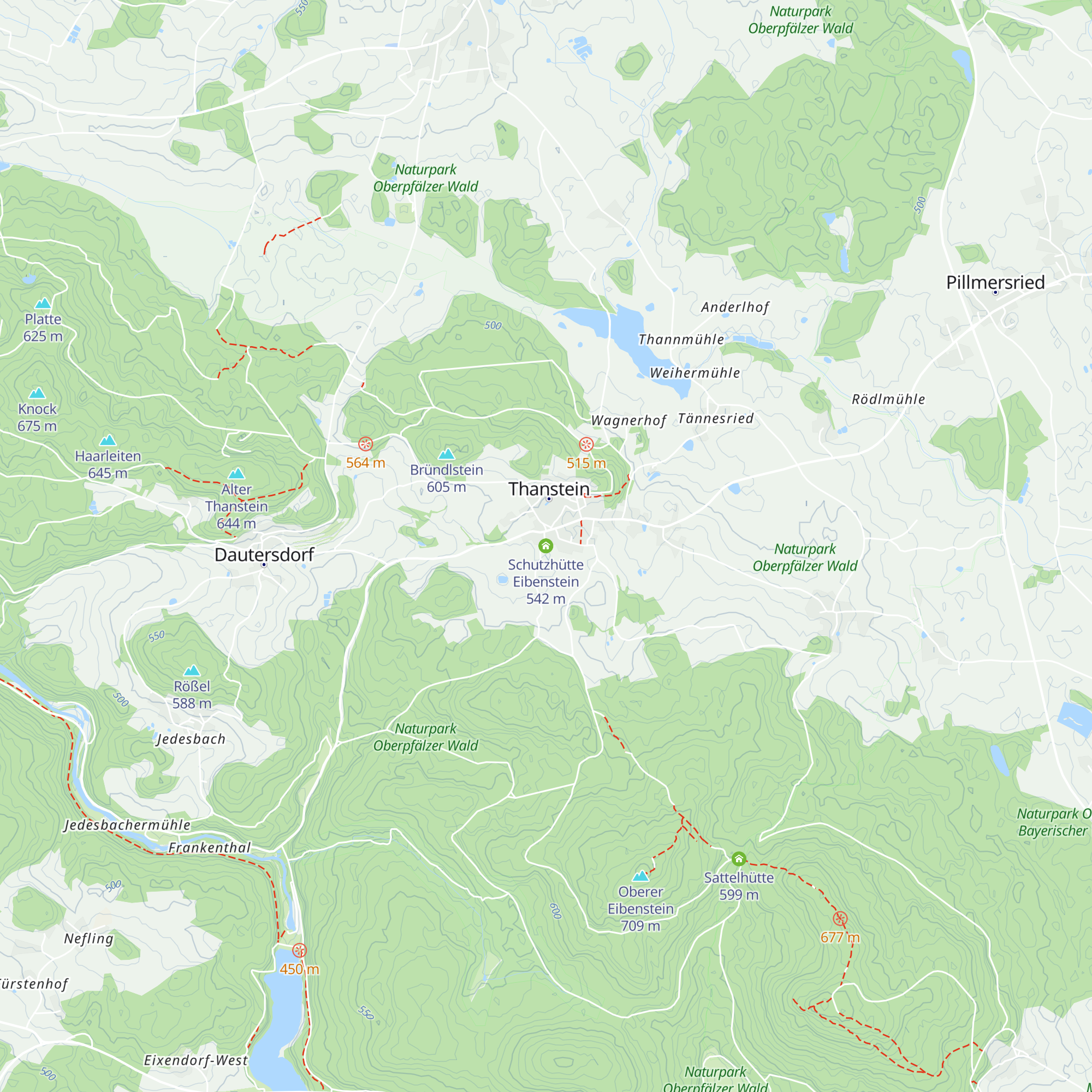 Schutzhütte Eibenstein map