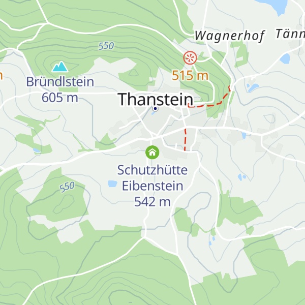Map of Schutzhütte Eibenstein