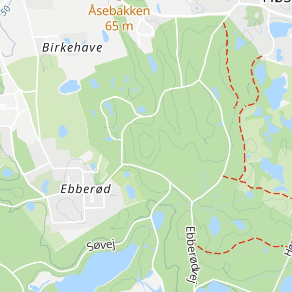 Map of Maglebjerg