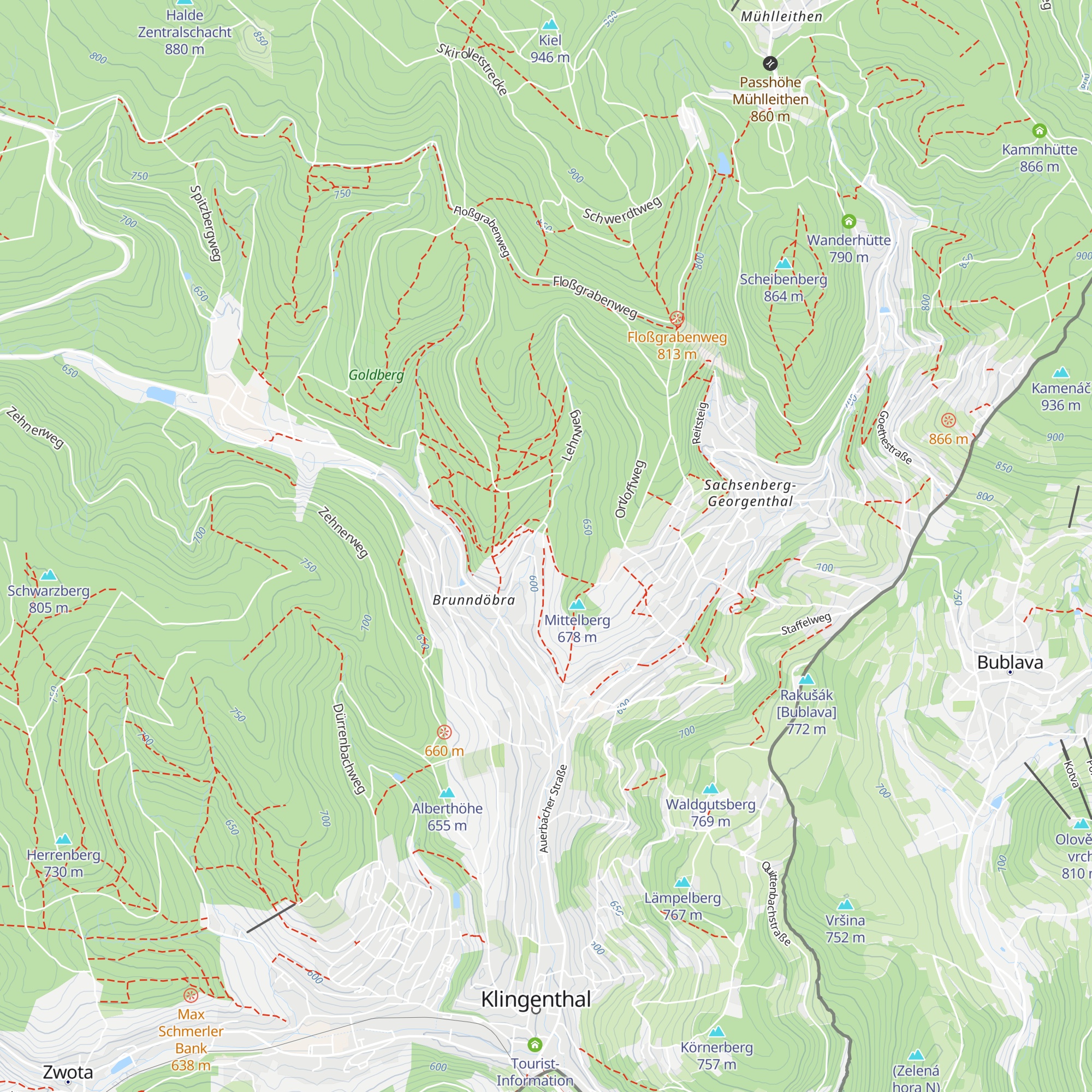 Forsthütte map
