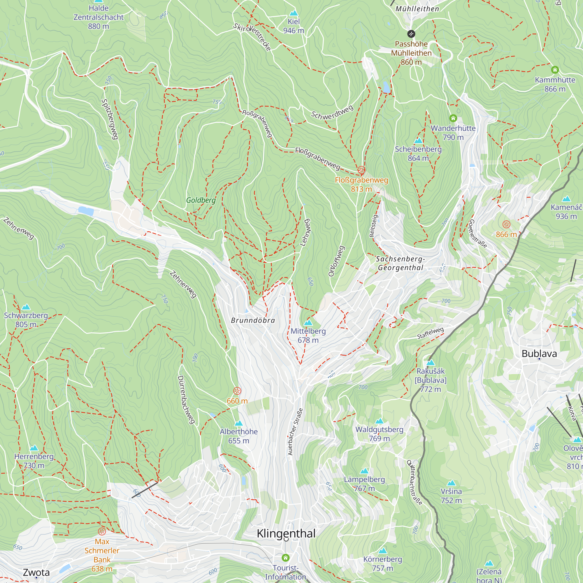 Forsthütte map