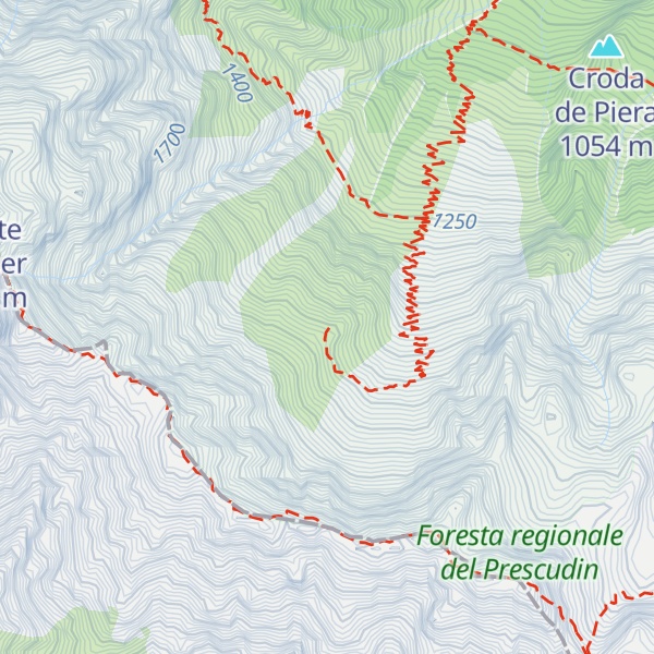 Map of Bivacco Groppa Pastour