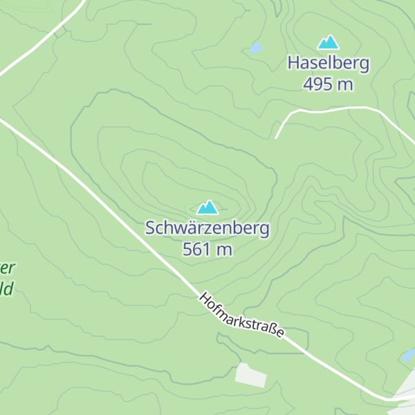 Map of Schwärzenberg