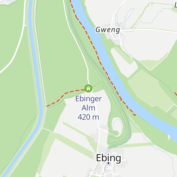 Map of Ebinger Alm