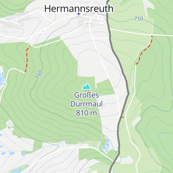 Map of Großes Dürrmaul