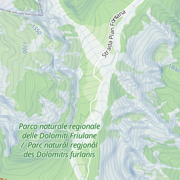 Map of Agriturismo Pian Pagnon