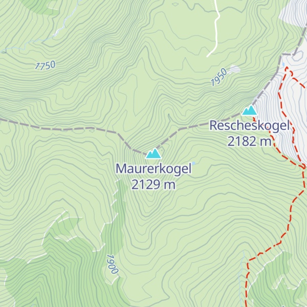 Map of Maurerkogel