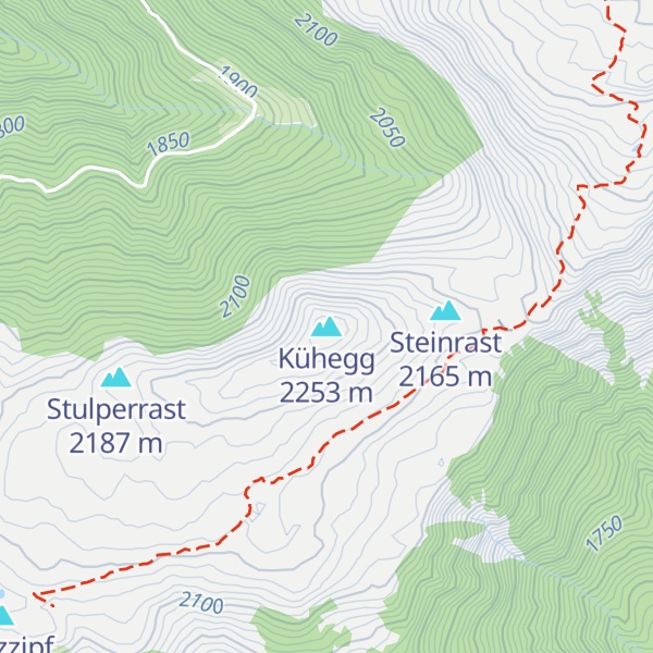 Map of Kühegg