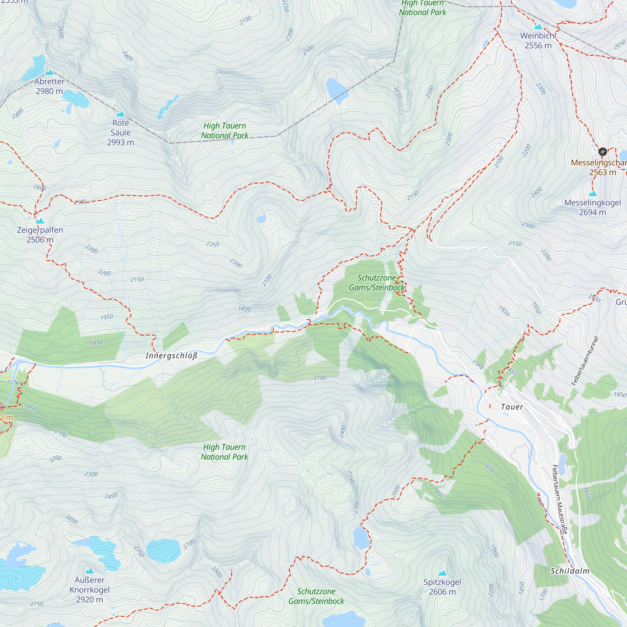 Berghaus Außergschlöß map