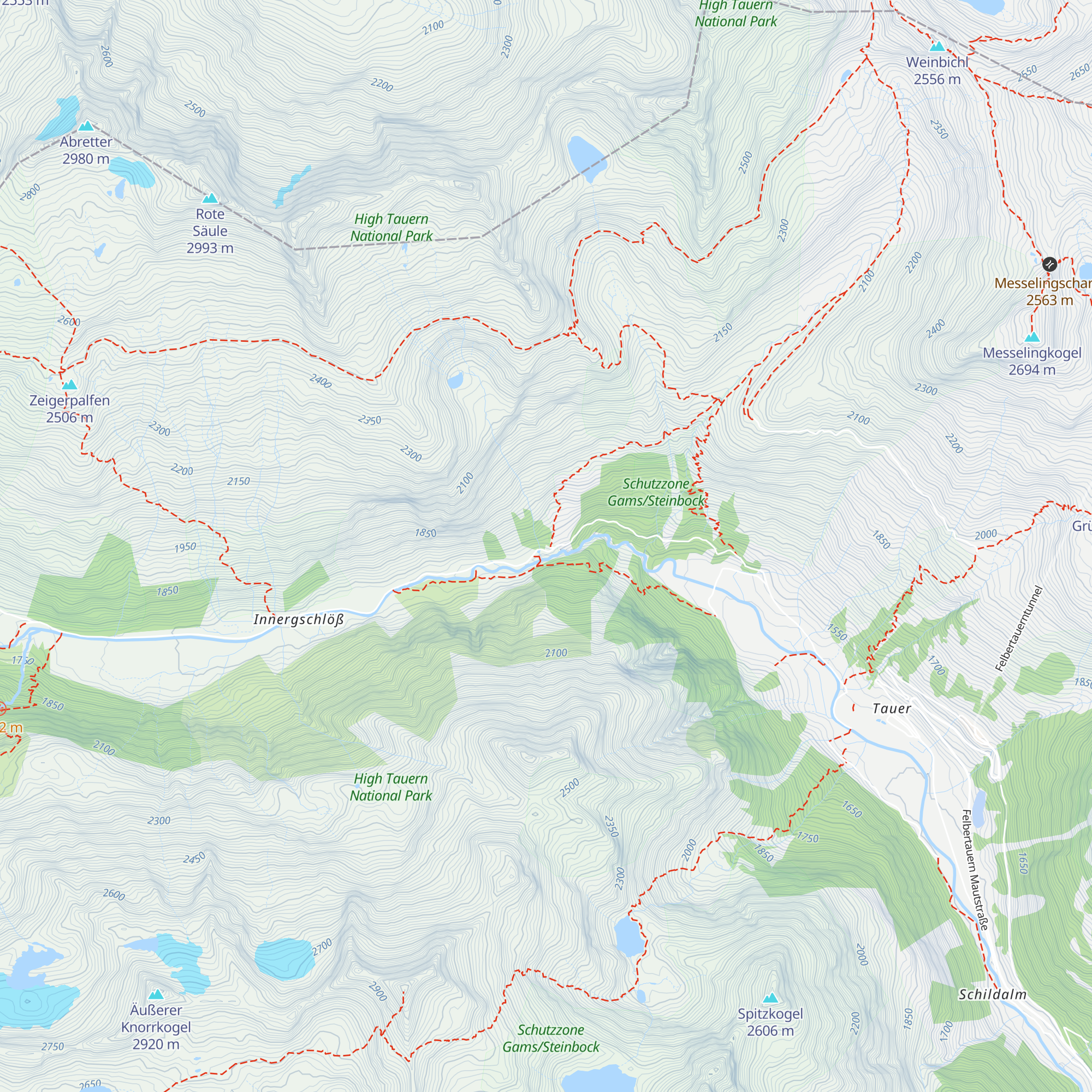 Berghaus Außergschlöß map