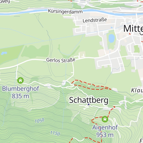 Map of Meilinger Hof
