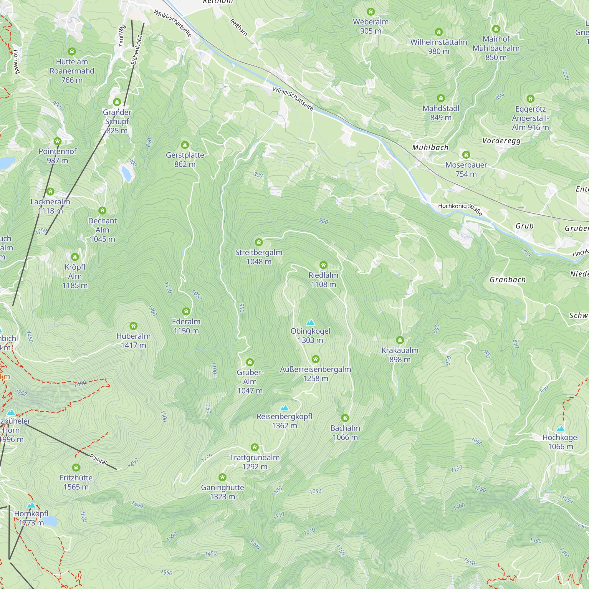 Obingalm map