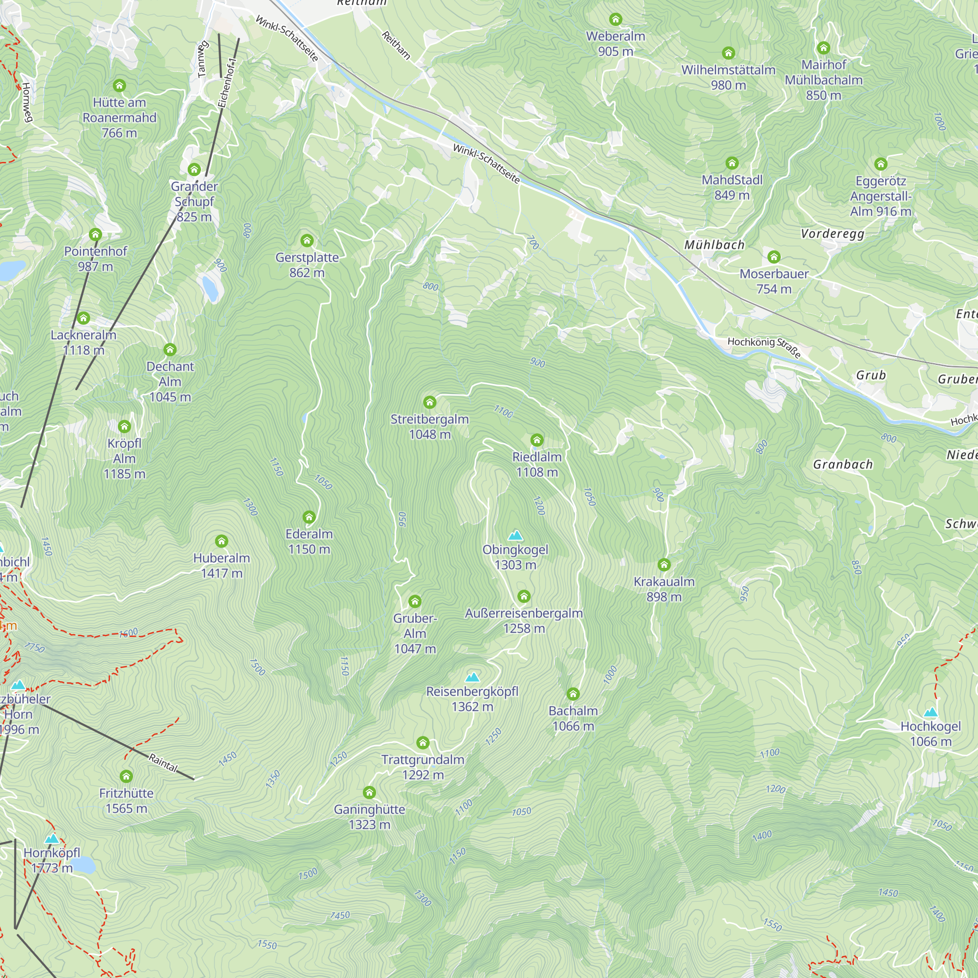 Obingalm map